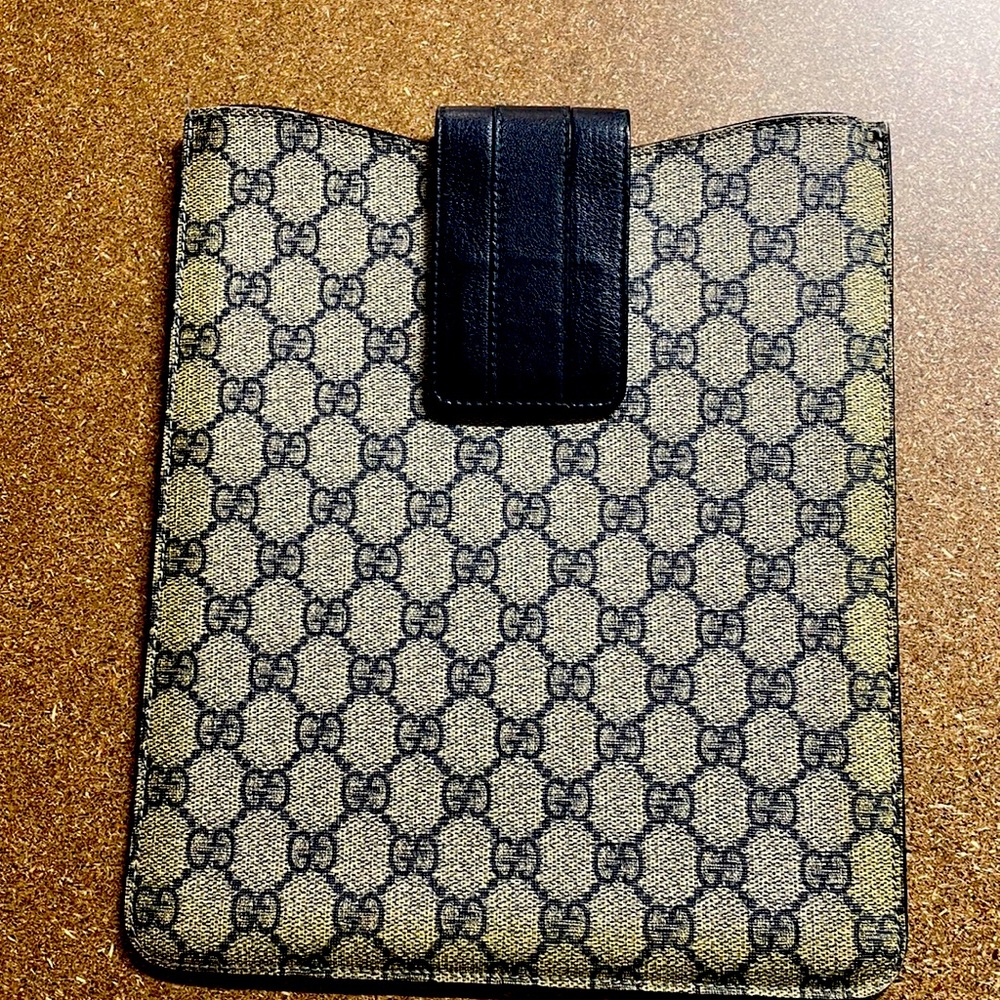 Gucci iPad case.